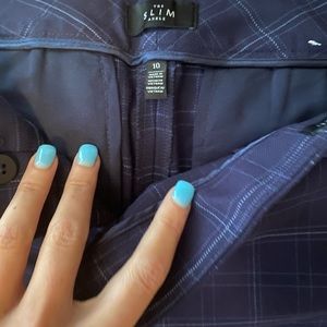 White House black market slim ankle dress pants